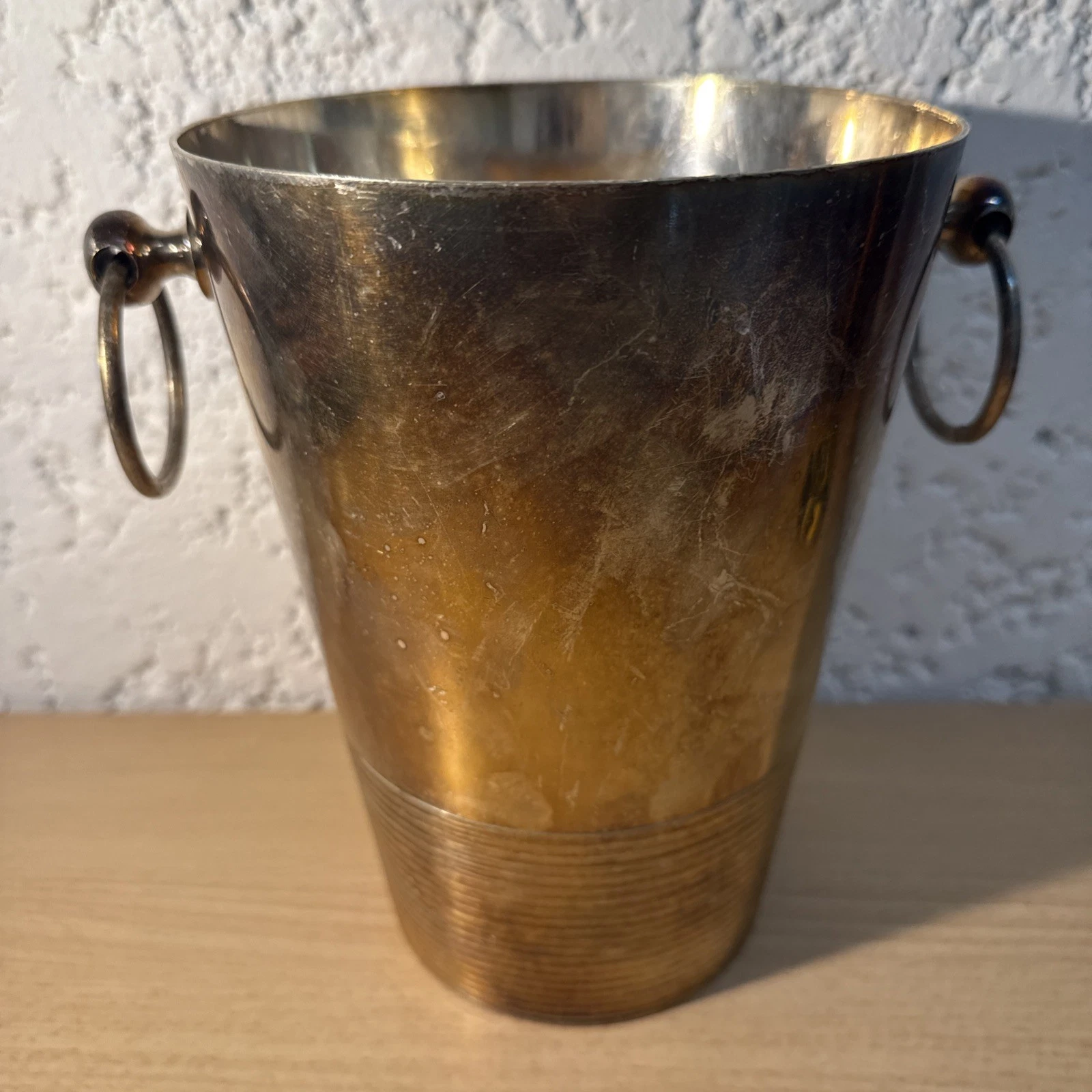 Sceau À Champagne Ou Glaçon Félix Frère En Métal Argenté