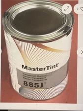 1 QUART AXALTA DUPONT CROMAX MASTERTINT 885J TRANSPARENT MAROON TINT TONER COLOR