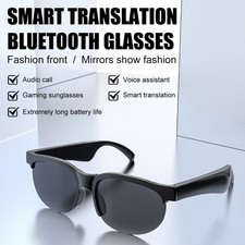 Smart Translate Glasses Bluetooth V5.3 Call  Music Sunglasses Headset Headphone