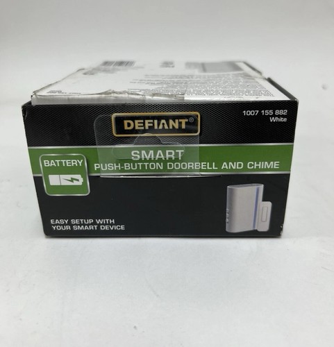 Defiant Smart Doorbell & Chime Works With Alexa & Google 1007 155 882 - Picture 3 of 4
