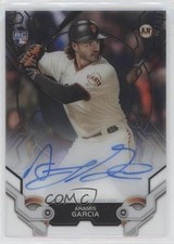 2019 Topps High Tek High Tek Auto Black 10/50 Aramis Garcia #HTA-AG Auto 0b2