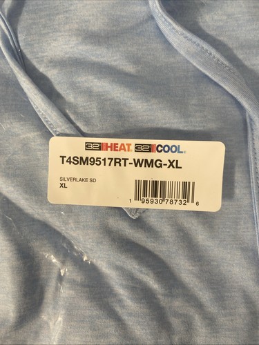 32 Degrees Cool Blue Lightweight Pullover Hoodie Size XL - New - Picture 3 of 4