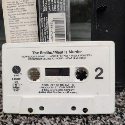 The Smiths Meat Is Murder vintage Cassette Tape 25269-4 1984 tested music - Picture 9 of 9