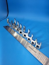 Snap-on Tools Crowfoot Wrench Set Drive 716 To 1-516 8 Pieces Usa S-5-16
