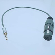 3.5mm 1/8" TRRS Male to XLR 4Pin Jack Audio Balanced Adapter Cable 0.5 10FT
