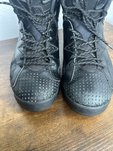Nike Air Jordan 6 VI Retro Black Cat 2016 Size 10 Sneakers 384664-020 Shoes - Picture 4 of 16