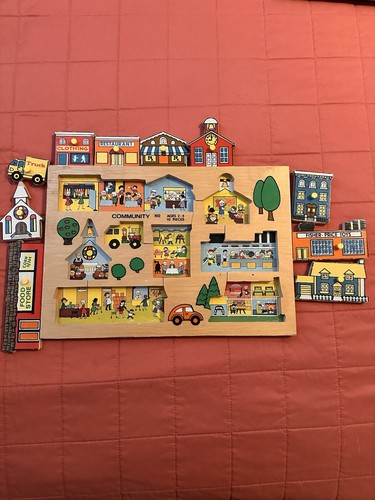 Vintage Puzzles Playskool Fisher-Price Connor Toys - Picture 3 of 8