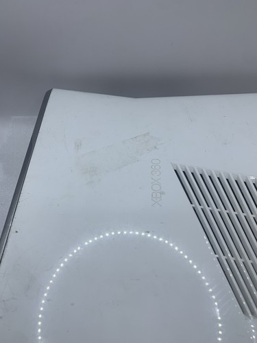 Consola Microsoft Xbox 360 Slim Blanca Modelo 1439 (NO ENCIENDE PARA REPUESTOS) ST - Imagen 3 de 12