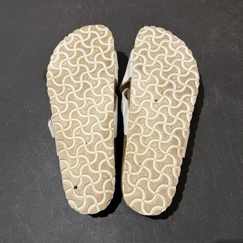 Birkenstock Yao Balance Womens 10 Antique White Strappy Comfort Sandals - Picture 6 of 10