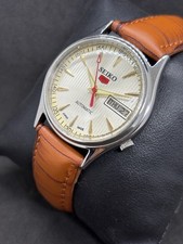Vintage Refurbished Seiko 5 Automatic Day/Date Japan Men's Wrist Watch