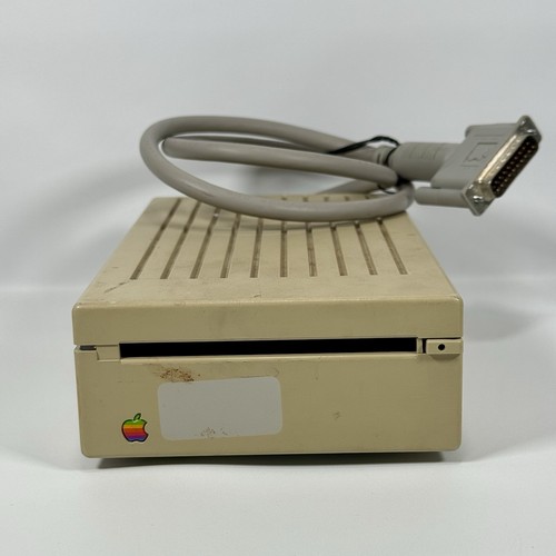 Apple IIGS Computer A2S6000 w/ Power Cord & 3.5 Drive A9M0106 Both Un-Tested - Afbeelding 16 van 21