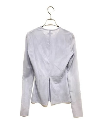 CLANE◆SHEER MESH CREW NECK TOPS/長袖カットソー/1/ナイロン/IVO/16105-1072 SHEER MESH CREW NECK TOPS(1 IVORY): CLANE: WOMENS｜ STUDIOUS