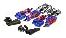 Billet Machined XLS Piggyback Shock Set (4) for 1/10 Slash 4X4 (6808)(L=87/98mm)