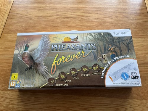 NEW! Pheasants Forever Limited Edition NINTENDO WII & WII U PAL/UK SEALED BOX! - Picture 2 of 19