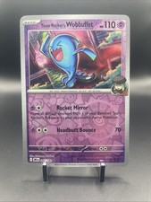 Team Rocket's Wobbuffet 082/182 | Destined Rivals | Reverse Holo | US Seller