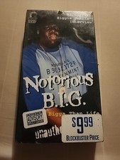Notorious B.I.G.: Bigga Than Life (VHS, 1997, Explicit) for sale