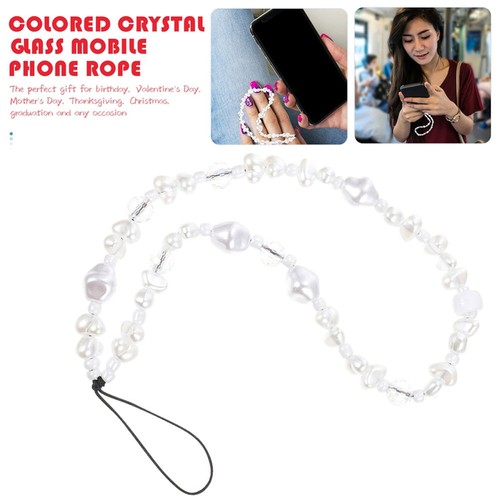 Mobile Phone Chain Child Tassel Charm Bohemia Style Pearl Beaded Strap - 第 2/12 張圖片