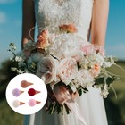 5Pcs Flower Wreath Bouquet Decoration Art Crafts Supplies (Random Color)