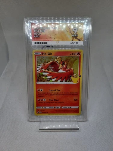 Ho-Oh 001/025 Ace 9 Celebrations 25th Anniversary Edition Holo Pokemon TCG Mint