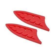2Pcs Plastic Kitchen Knife Sheath Cover Sleeves for 3" Paring Knife, Red