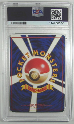 Pokémon 1999 Japanese Bulbasaur Deck RAICHU #3 PSA 10 GEM MINT VERY RARE - Picture 2 of 2