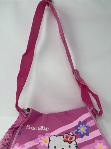 Borsa a tracolla Sanrio Hello Kitty & Teddy messenger per laptop borsa a libro 2005 - Foto 10 di 13