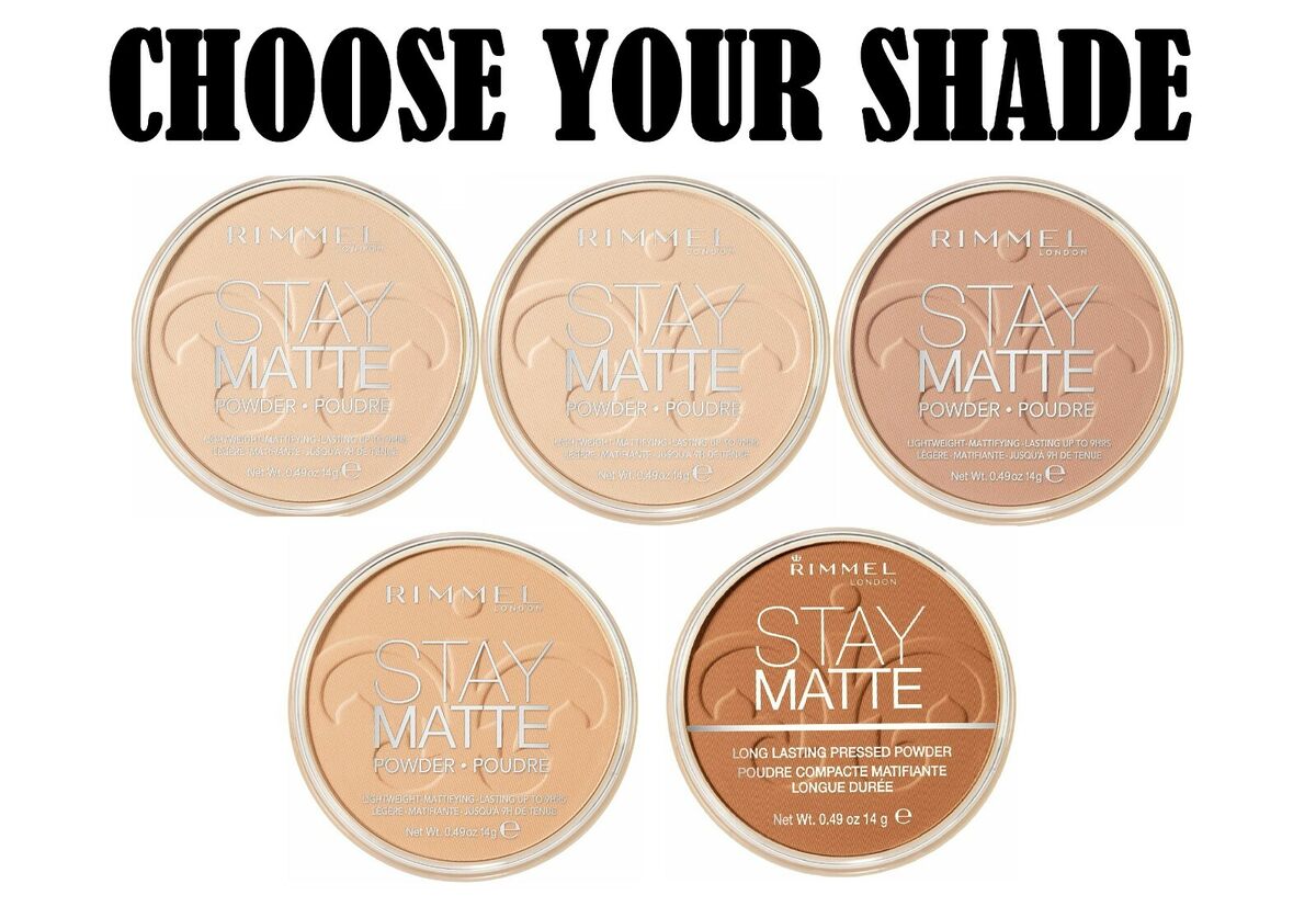 Rimmel Stay Matte Long Lasting Pressed Powder CHOOSE YOUR SHADE