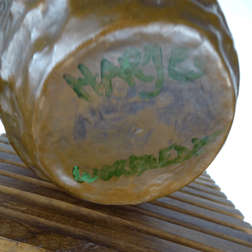 Modernes Metallkunst Kupfer Schale Cachepot Copper Bowl Harjes Worpswede 50s 60s - Bild 3 von 6