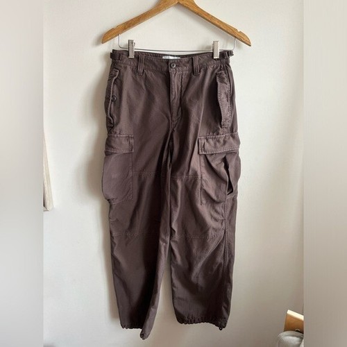 Aritzia TNA Cargo Supply Pants in Brown size 2 - Picture 2 of 14