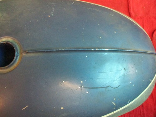BSA Lightning Thunderbolt Gas Tank Steel A65 US Market Royal Star A50 056723 - Bild 18 von 23