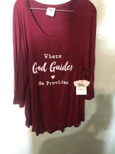 Dirtee Laundry  Graphic Short Sleeve T Shirt Top 2XL- NWT-biblical Verse Print