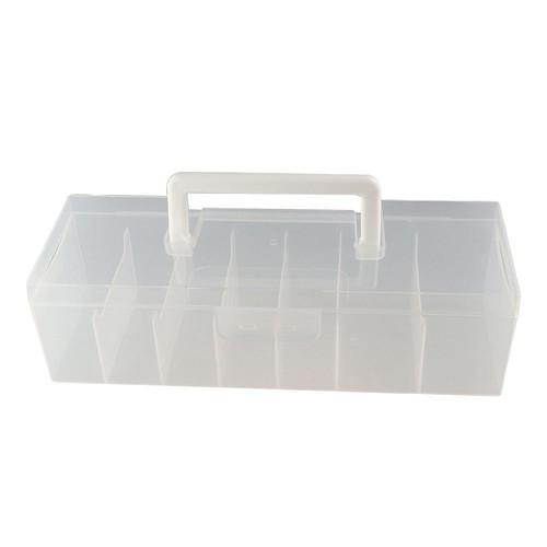 Flip Cover Desktop Organizer Dustproof Cable Container Charging Line - Photo 5/12