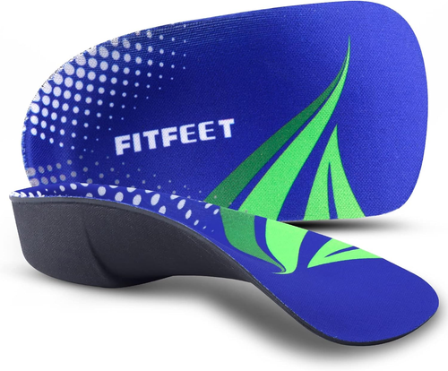 3/4 Arch Support Insoles for Men and Women, Plantar Fasciitis Insoles, Orthotic - Picture 7 of 12