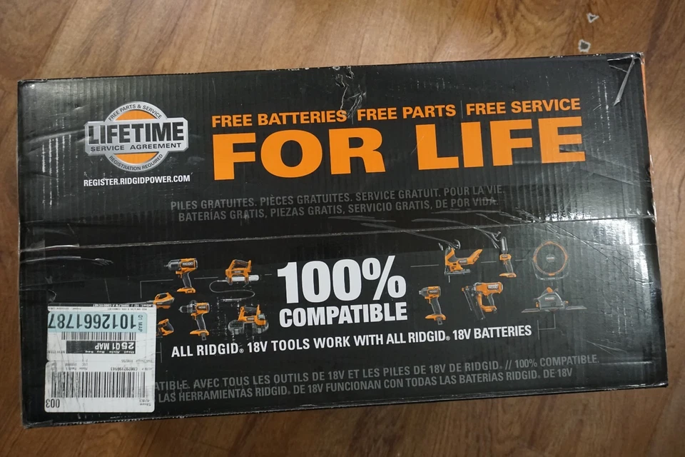 (RI4) Ridgid R96255 18V Cordless 5-Tool Combo Kit - Image 2 of 4