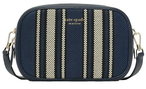 即発★KATE SPADEケートスペード素敵KITT STRIPE MEDIUM SATCHEL Kate Spade New York Kitt Stripe Medium Satchel Multi Cotton
