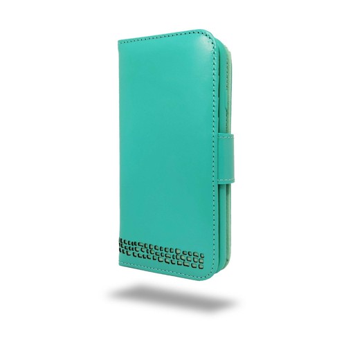 Funda de cartera de cuero genuino para iPhone SE (2022/2020) de Ed Hicks - Bloqueo RFID - Imagen 49 de 69
