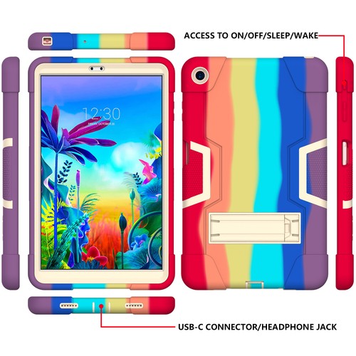 For LG GPad 5 10.1 inch Case Rugged Anti-Impact Case Shockproof Drop Protection - Picture 33 of 35