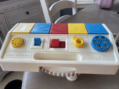 Playskool Disney Poppin' Pals Pop Up Toy Vintage 1980 Characters Mickey - Picture 2 of 3