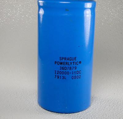New Sprague 36D 3700uF 200V Large Can Aluminum Electrolytic Capacitor DC mfd
