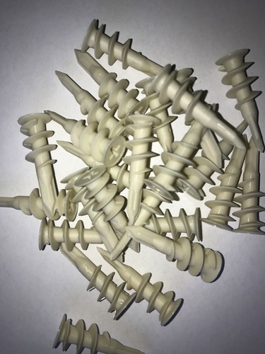 (50-Pack) Self Drill Twist 55 lbs. Medium Duty Drywall Anchors For #8-12 Screws - Imagen 7 de 7