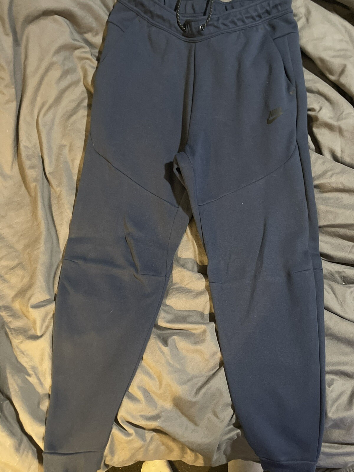 mens navy nike tech tracksuit
