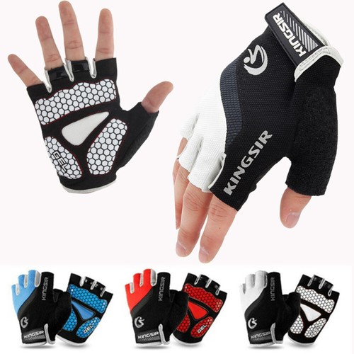 Ridding Gloves offres Men and Women Biking Half Finger Road Bike Workout
