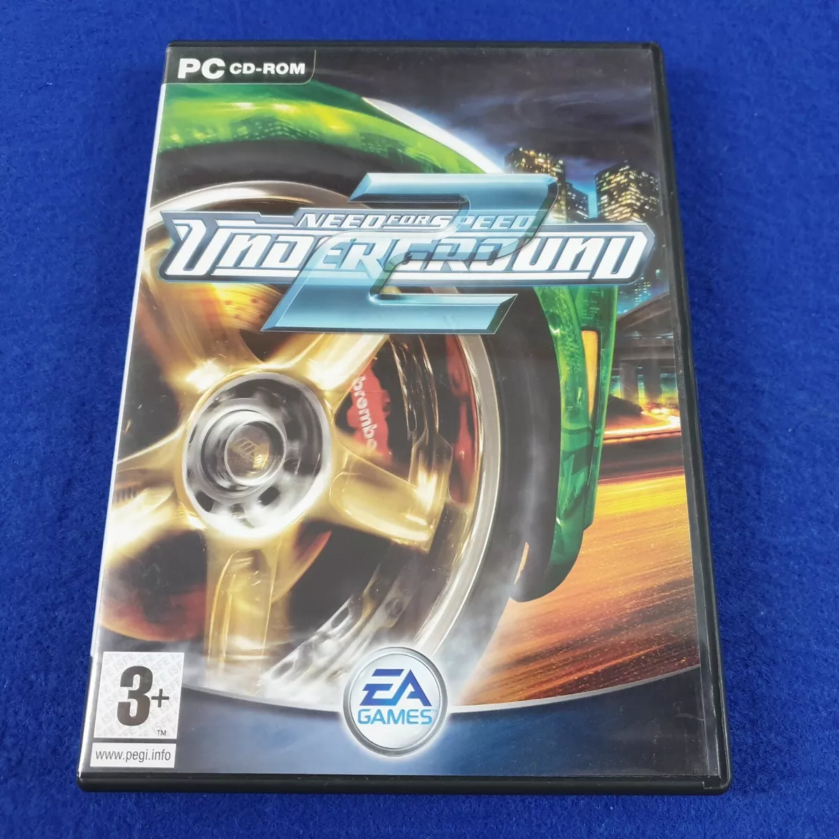 PC NEED FOR SPEED UNDERGROUND 2 Game PAL REGION FREE (Works in US)