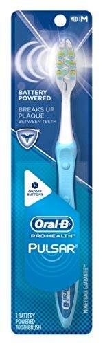 Oral-B Vibrating Pulsar Battery Toothbrush with Microban, Medium, Color may vary - Picture 2 of 2