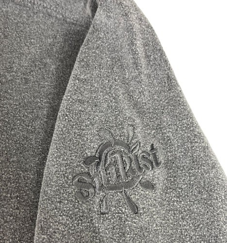 Sudadera Johnnie-O Sunkist Cuarto Cremallera Para Hombre Talla L Gris Elastizada Manga Larga - Imagen 2 de 6