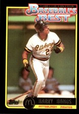 1992 Topps Gold McDonalds Baseballs Best #12 Barry Bonds Pittsburgh Pirates