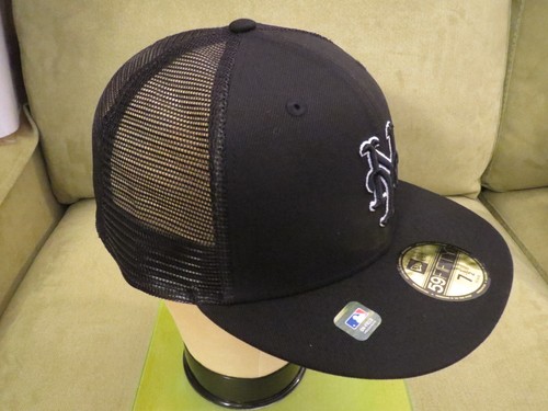New Era NY Mets En Campo Práctica de Bateo 2022 Sombrero Ajustado, Malla de Camionero, 7 1/2 - Imagen 4 de 23