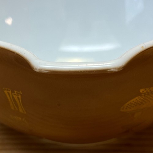Vintage Pyrex Early American Cinderella Mixing Bowl Set 441, 442, 443, & 444 - Picture 15 of 20