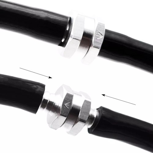 2PCS Non Return Valve One Way Inline 6/8/10/12mm Fuel Air Water Pipe Tube Hose - Picture 5 of 29