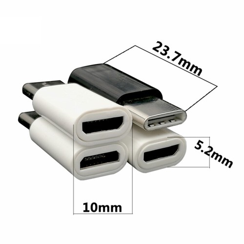 Adapter USB C to Micro USB Adapter Connector Male to Female for Plus - 第 1/12 張圖片